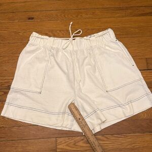 Free people, large, white shorts